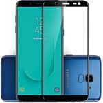 For Samsung Galaxy On 6 Tempered Glass Black New