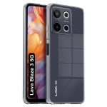 ZigZag Lava Blaze 3 5G Back Cover Transparent New