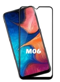 For Samsung Galaxy M06 Tempered Glass Black New