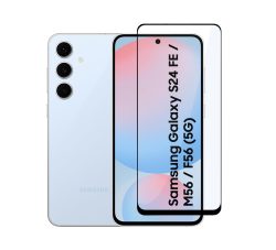 For Samsung Galaxy M56 Tempered Glass Black New