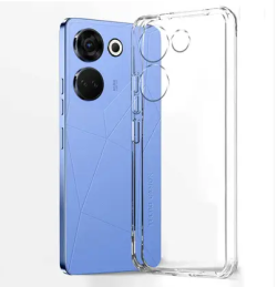 ZigZag Tecno Camon 20 Back Cover Transparent New