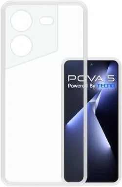 ZigZag Tecno Pova 5 Pro Back Cover Transparent New