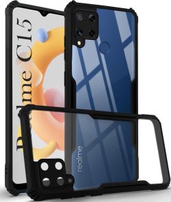 For Realme C15 Back Cover Eagle Transparent New