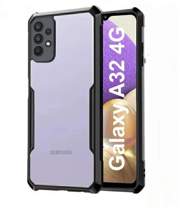 For Samsung Galaxy A32 4G Back Cover Eagle Transparent New - Image 2