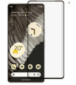 For Google Pixel 8 Pro Tempered Glass Black New