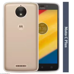 ZigZag Motorola Moto C Plus Back Cover Transparent New