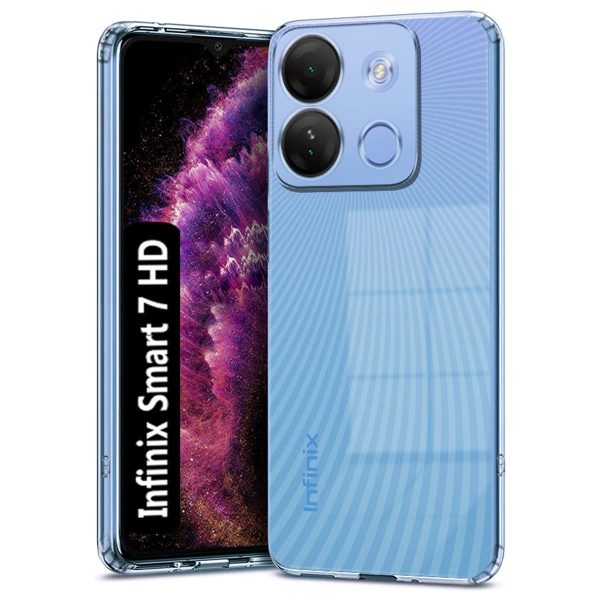 ZigZag Infinix Smart 8 HD Back Cover Transparent New - Image 10