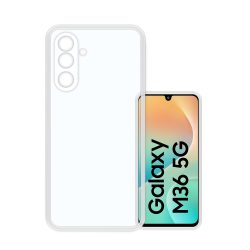 ZigZag Samsung Galaxy M36 5G Back Cover Transparent New