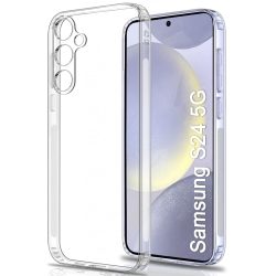 ZigZag Samsung Galaxy S24 5G Back Cover Transparent New