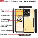 For Realme C53 Back Cover Eagle Transparent New - Image 13