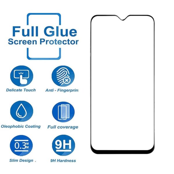 For Samsung Galaxy A02 Tempered Glass Black New - Image 4