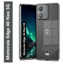 ZZ Motorola Moto Edge 40 Neo 5G Back Cover Transparent New