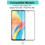 For Oppo F23 Pro Tempered Glass Black New