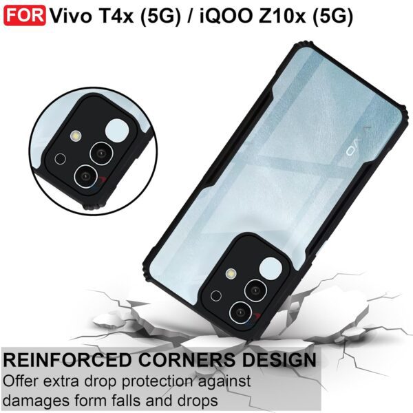 For Vivo T4X 5G Back Cover Eagle Transparent New - Image 2