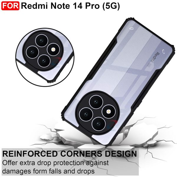 For Xiaomi Redmi Note 14 Pro 5G Back Cover Eagle Transparent New - Image 8