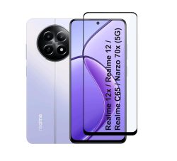 For Realme 12 Tempered Glass Black New
