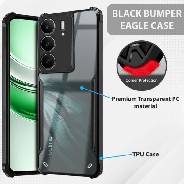 For Realme C73 5G Back Cover Eagle Transparent New - Image 12