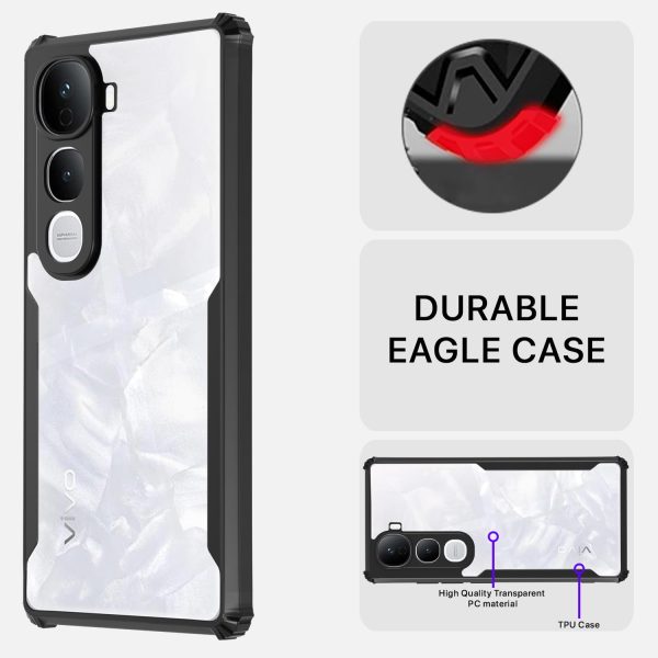 For Vivo Y75 4G Back Cover Eagle Transparent New - Image 11