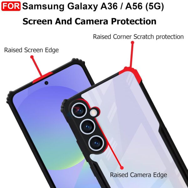 For Samsung Galaxy A36 5G Back Cover Eagle Transparent New - Image 7
