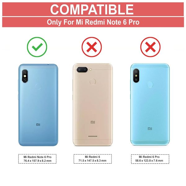 For Xiaomi Redmi Note 6 Pro Back Cover Eagle Transparent New - Image 10