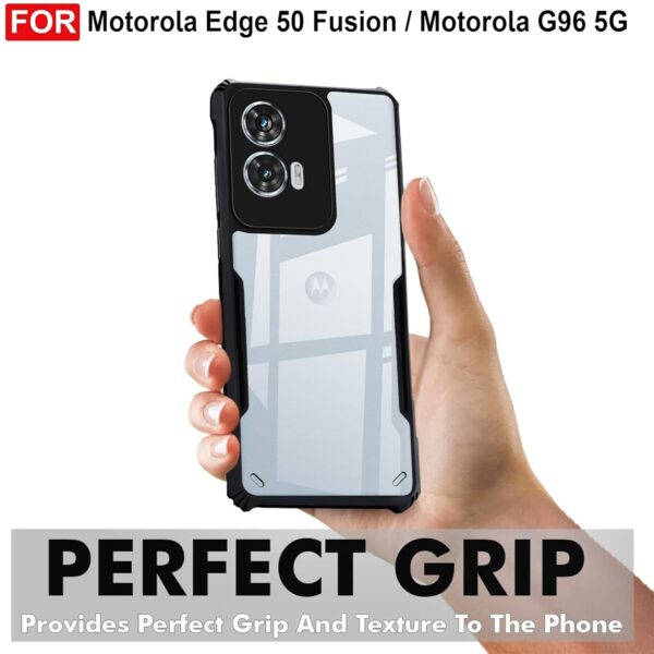 For Motorola Moto Edge 50 Fusion Back Cover Eagle Transparent New - Image 12