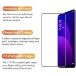 For Oppo F11 Pro Tempered Glass Black New - Image 13