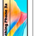 For Nothing 3A Tempered Glass Black New