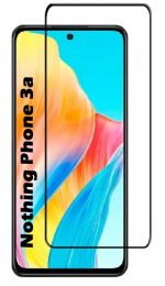 For Nothing 3A Tempered Glass Black New