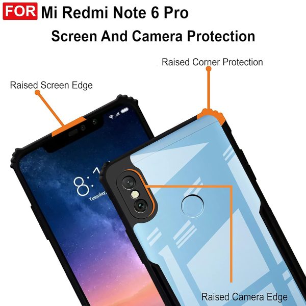 For Xiaomi Redmi Note 6 Pro Back Cover Eagle Transparent New - Image 8