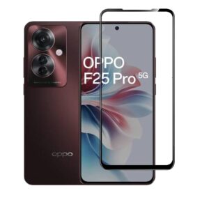 Oppo F25 Pro Tempered Glass Black New