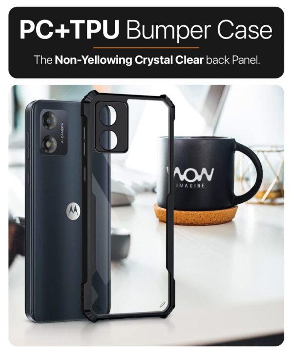 For Motorola Moto Edge 50 Fusion Back Cover Eagle Transparent New - Image 2