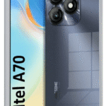 ZigZag Itel A70 Back Cover Transparent New