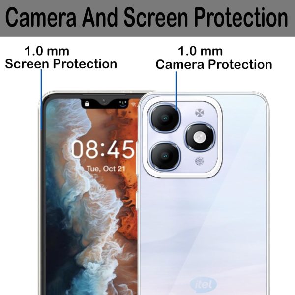 ZigZag Itel A90 5G Back Cover Transparent New - Image 5