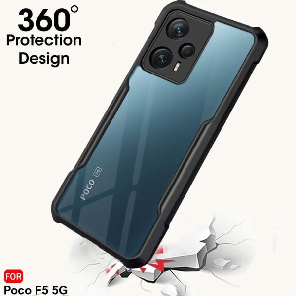 For Xiaomi Redmi Poco F5 5G Back Cover Eagle Transparent New - Image 9