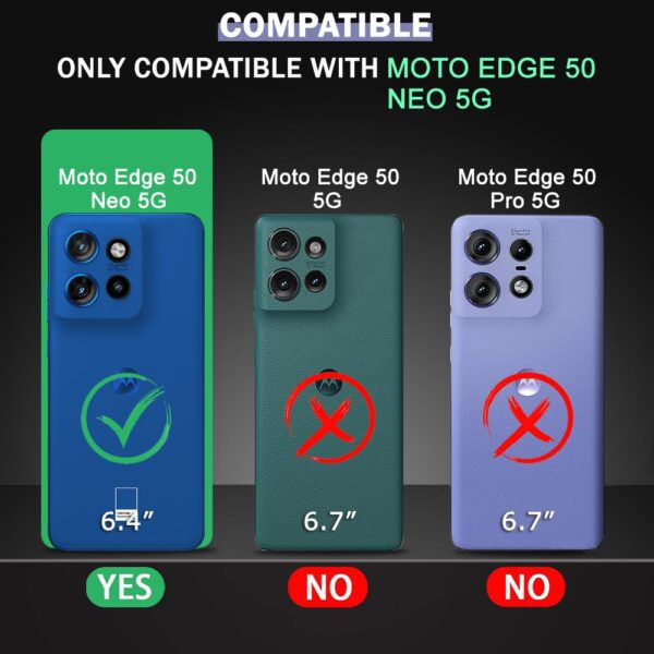 For Motorola Moto Edge 50 Neo 5G Back Cover Eagle Transparent New - Image 11