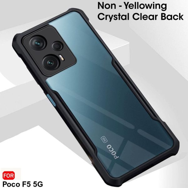For Xiaomi Redmi Poco F5 5G Back Cover Eagle Transparent New - Image 2