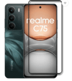 For Realme C75 Tempered Glass Black New