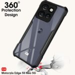 For Motorola Moto Edge 50 Neo 5G Back Cover Eagle Transparent New - Image 10