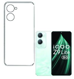 ZigZag iQOO Z9 Lite 5G Back Cover Transparent New
