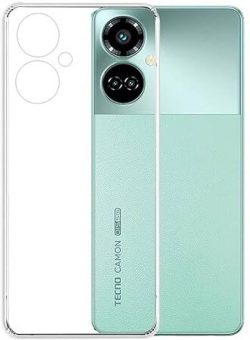 ZigZag Tecno Camon 19 Back Cover Transparent New