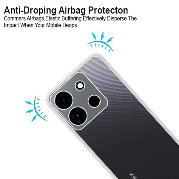 ZigZag Infinix Smart 7 Back Cover Transparent New - Image 2