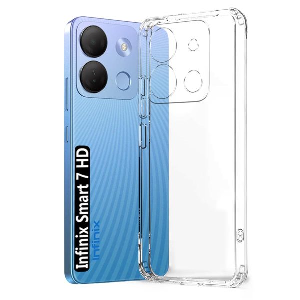 ZigZag Infinix Smart 8 HD Back Cover Transparent New - Image 9