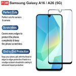 For Samsung Galaxy A26 Tempered Glass Black New - Image 7