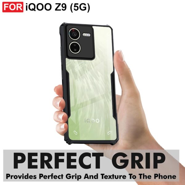 For iQOO Z9 5G Back Cover Eagle Transparent New - Image 11
