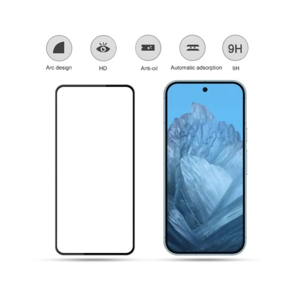 For Google Pixel 9 Pro Tempered Glass Black New - Image 15