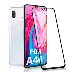 Oppo A40 Tempered Glass Black New