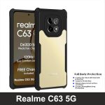 For Realme C63 5G Back Cover Eagle Transparent New - Image 9