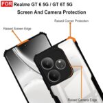 For Realme GT 6T Back Cover Eagle Transparent New - Image 13