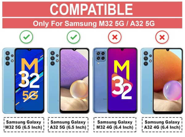 For Samsung Galaxy A32 4G Back Cover Eagle Transparent New - Image 10