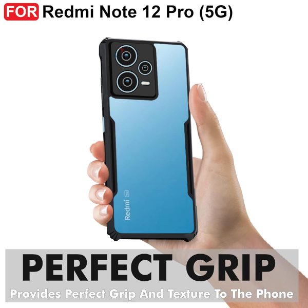For Xiaomi Redmi Note 12 Pro 5G Back Cover Eagle Transparent New - Image 9